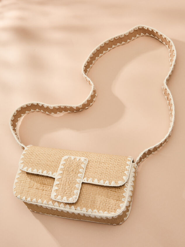 Woven Picnic Crossbody Bag - TULLABEE