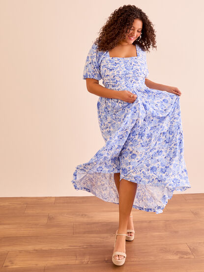 Wilow Floral Maxi Dress - TULLABEE
