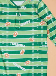 Little Lineman Jumpsuit Detail 2 - TULLABEE