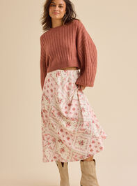 Gale Bandana Midi Skirt - TULLABEE