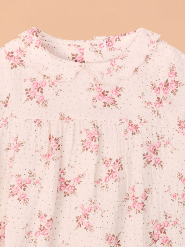 Belle Rosette Dress Set Detail 3 - TULLABEE
