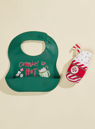 Comin' In Hot Bib Set - TULLABEE