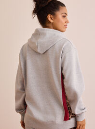 Too Fast Leopard Hoodie Detail 4 - TULLABEE