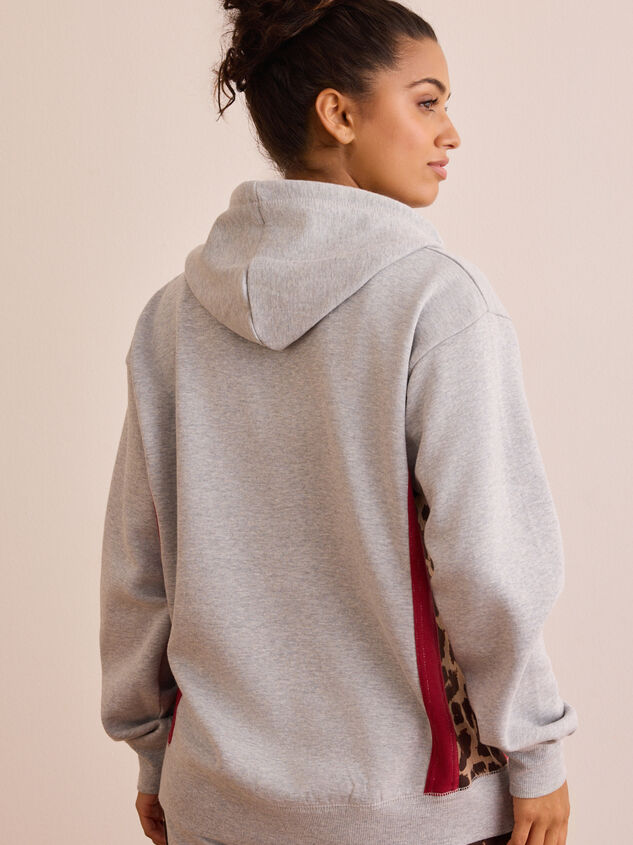 Too Fast Leopard Hoodie Detail 4 - TULLABEE