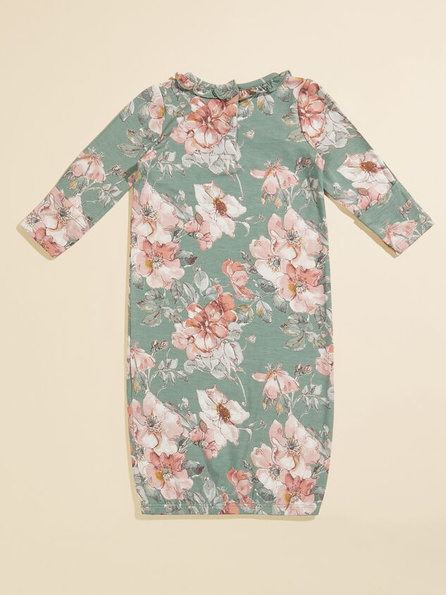 Woodrose Ruffle Gown Detail 2 - TULLABEE