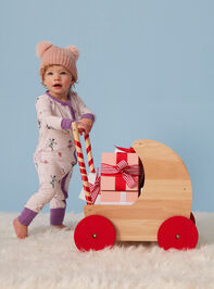 Nutcracker Ballet Ruffle Sleeper - TULLABEE