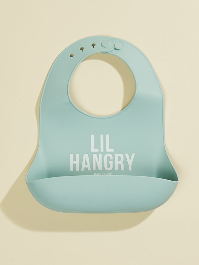 Lil Hangry Bib Detail 1 - TULLABEE