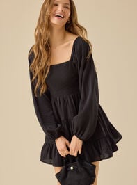 Amira Tiered Mini Dress - TULLABEE