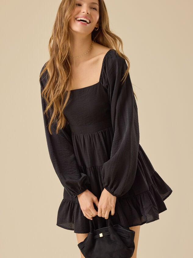 Amira Tiered Mini Dress - TULLABEE