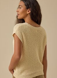 Emma Oversized Vest Detail 5 - TULLABEE