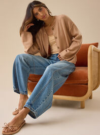Vivienne Cozy Cardigan Detail 2 - TULLABEE