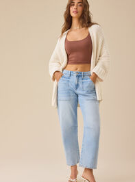Lorelai Open Cardigan Detail 2 - TULLABEE