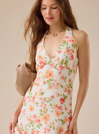 Georgia Floral Maxi Dress Detail 4 - TULLABEE