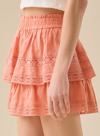 Raleigh Layered Lace Shorts Detail 3 - TULLABEE