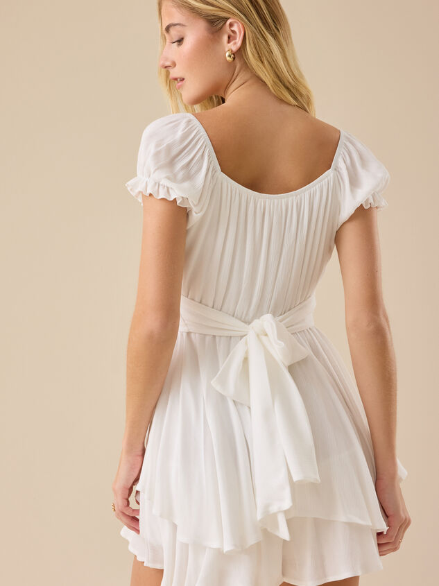 Haisley Layered Crossover Romper - TULLABEE