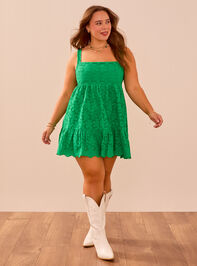 Larah Mini Dress Detail 3 - TULLABEE