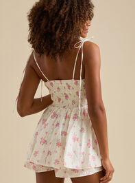 Serafina Floral Eyelet Romper Detail 4 - TULLABEE
