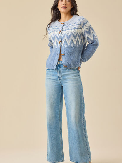 Cynthia Fairisle Cardigan - TULLABEE