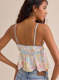 Isa Floral Tank Detail 4 - TULLABEE