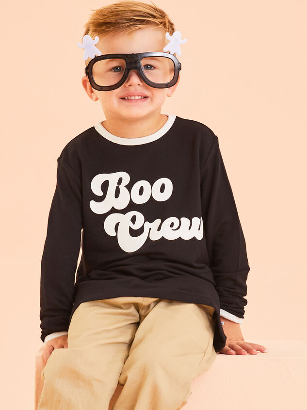 Boo Crew Ringer Tee - TULLABEE