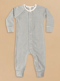 Benson Striped Footie by Quincy Mae - TULLABEE