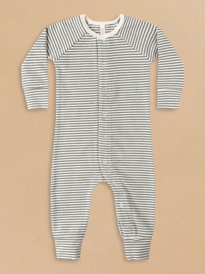 Benson Striped Footie by Quincy Mae - TULLABEE