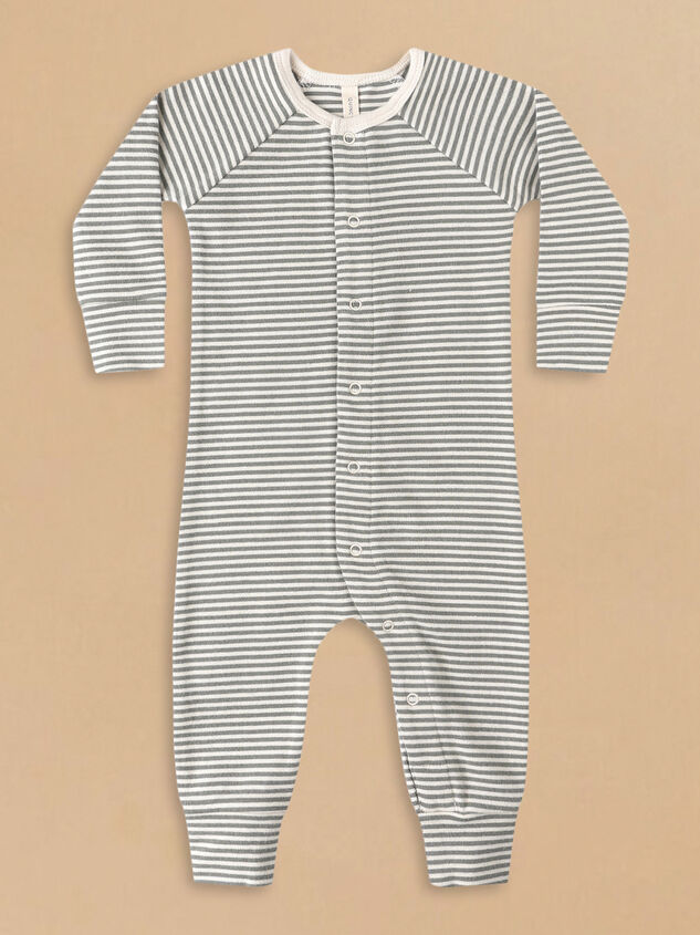 Benson Striped Footie by Quincy Mae - TULLABEE