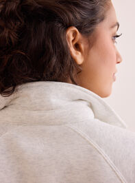 Peak Balloon Sleeve Pullover Detail 6 - TULLABEE