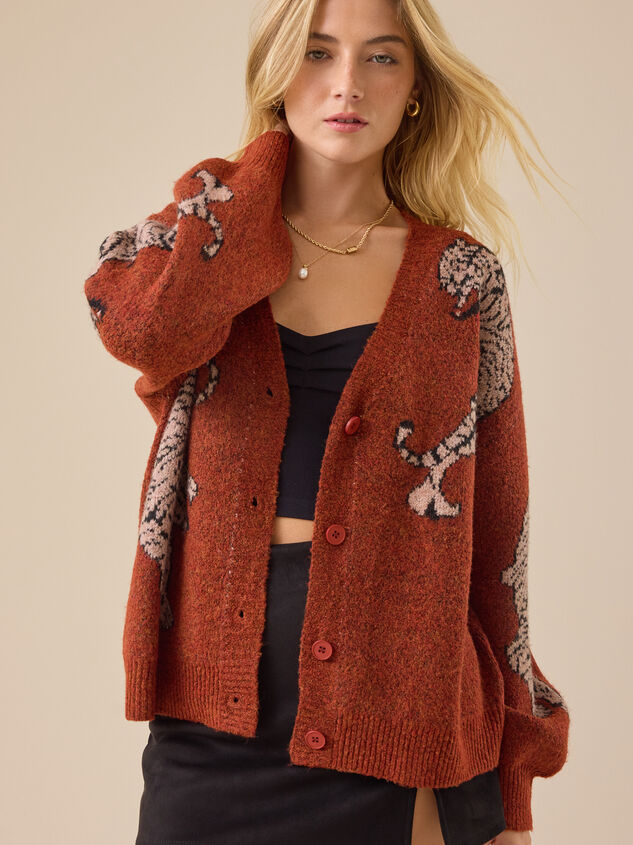 Zora Tiger Cardigan - TULLABEE