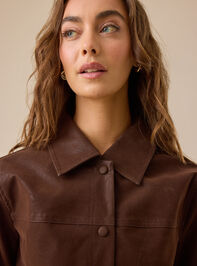 Iris Suede Jacket Detail 2 - TULLABEE