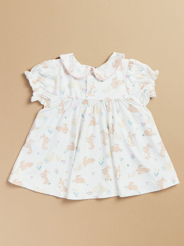 Quack and Hop Dress Detail 3 - TULLABEE