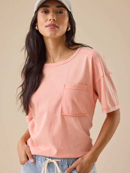 Cammie Pocket Tee - TULLABEE