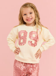 89 Bouquet Patchwork Sweatshirt - TULLABEE