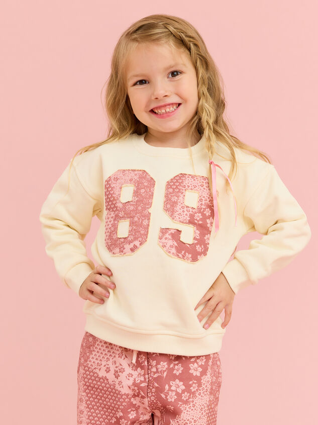 89 Bouquet Patchwork Sweatshirt - TULLABEE