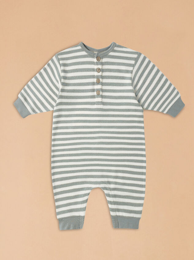 Corbin Striped Jumpsuit by Quincy Mae - TULLABEE
