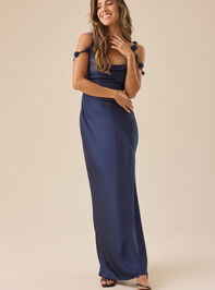 Scarlett Satin Maxi Dress - TULLABEE