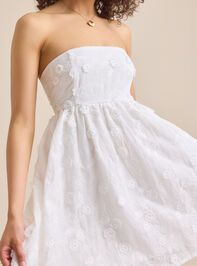 Tillie Floral Mini Dress Detail 2 - TULLABEE