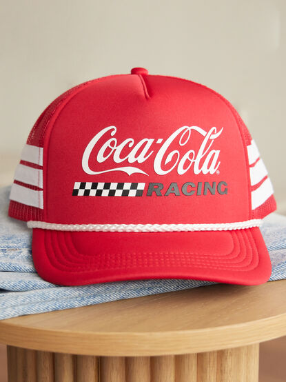 Coca-Cola Racing Trucker Hat - TULLABEE
