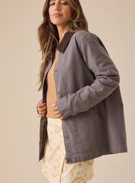 Charlie Barn Jacket Detail 4 - TULLABEE