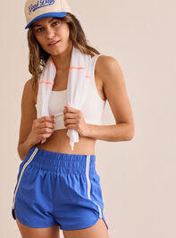 Varsity Stripe Shorts - TULLABEE