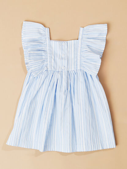Emma Flutter Sleeve Baby Dress - TULLABEE