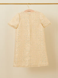 Elizabeth Youth Sequin Dress Detail 2 - TULLABEE