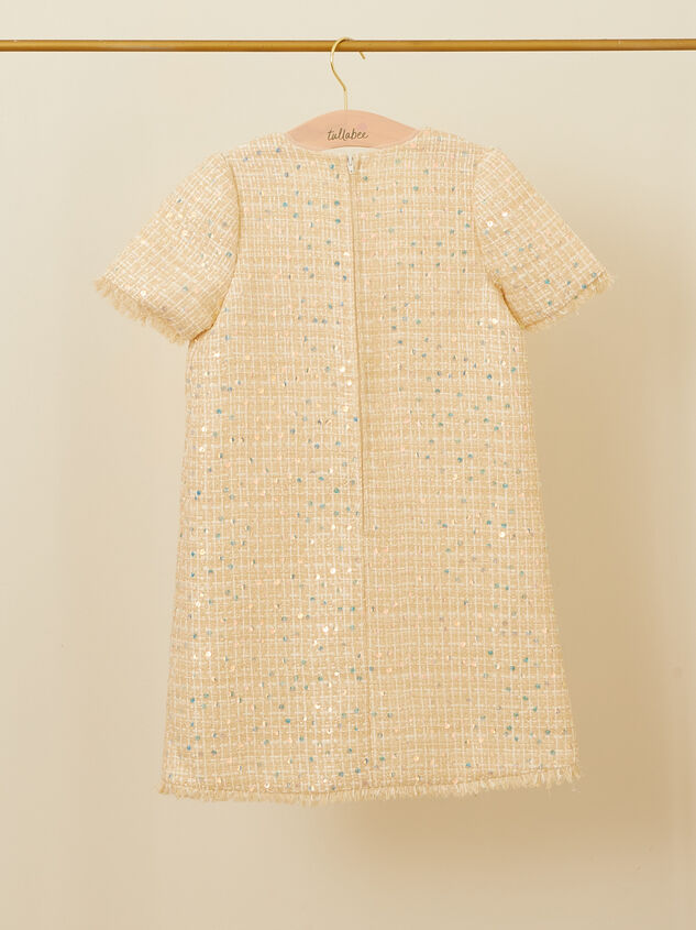 Elizabeth Youth Sequin Dress Detail 2 - TULLABEE