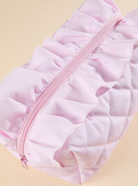 Snow Angel Makeup Bag Detail 3 - TULLABEE