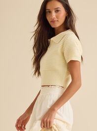 Paisley Collared Top Detail 4 - TULLABEE