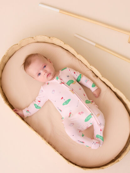 Little Caddy Ruffle Footie - TULLABEE