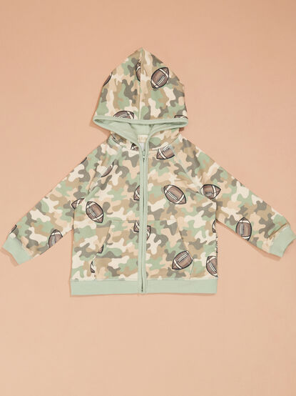 Camo Kickoff Hoodie and Jogger Set - TULLABEE