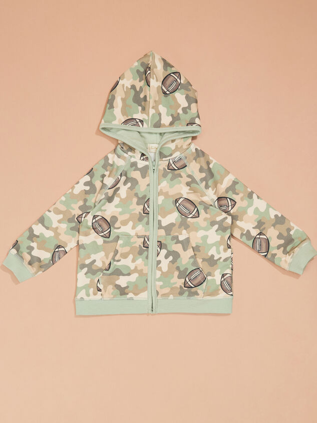Camo Kickoff Hoodie and Jogger Set Detail 2 - TULLABEE