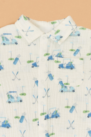 Golf Cart Polo Toddler Set - Altar'd State - 