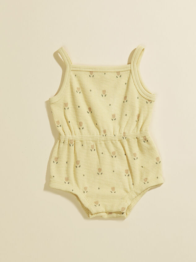 Millie Baby Cinched Romper by Quincy Mae Detail 2 - TULLABEE